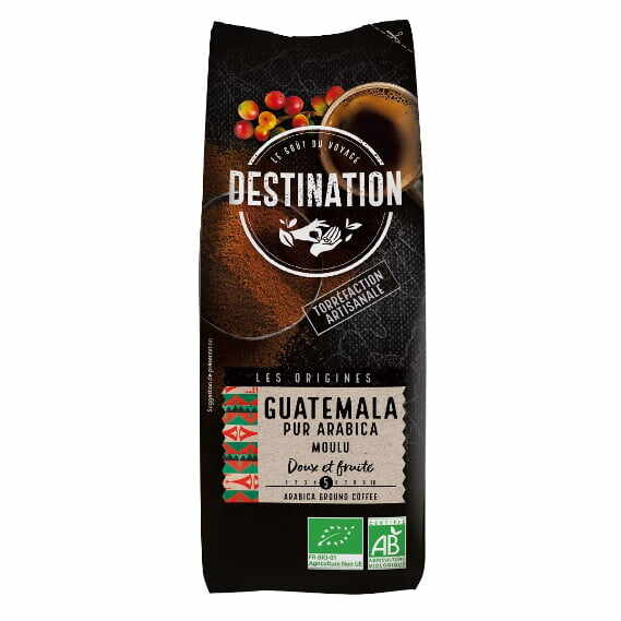 Cafea măcinată Arabica 100% Guatemala Fair for Life Bio 250 g Destination