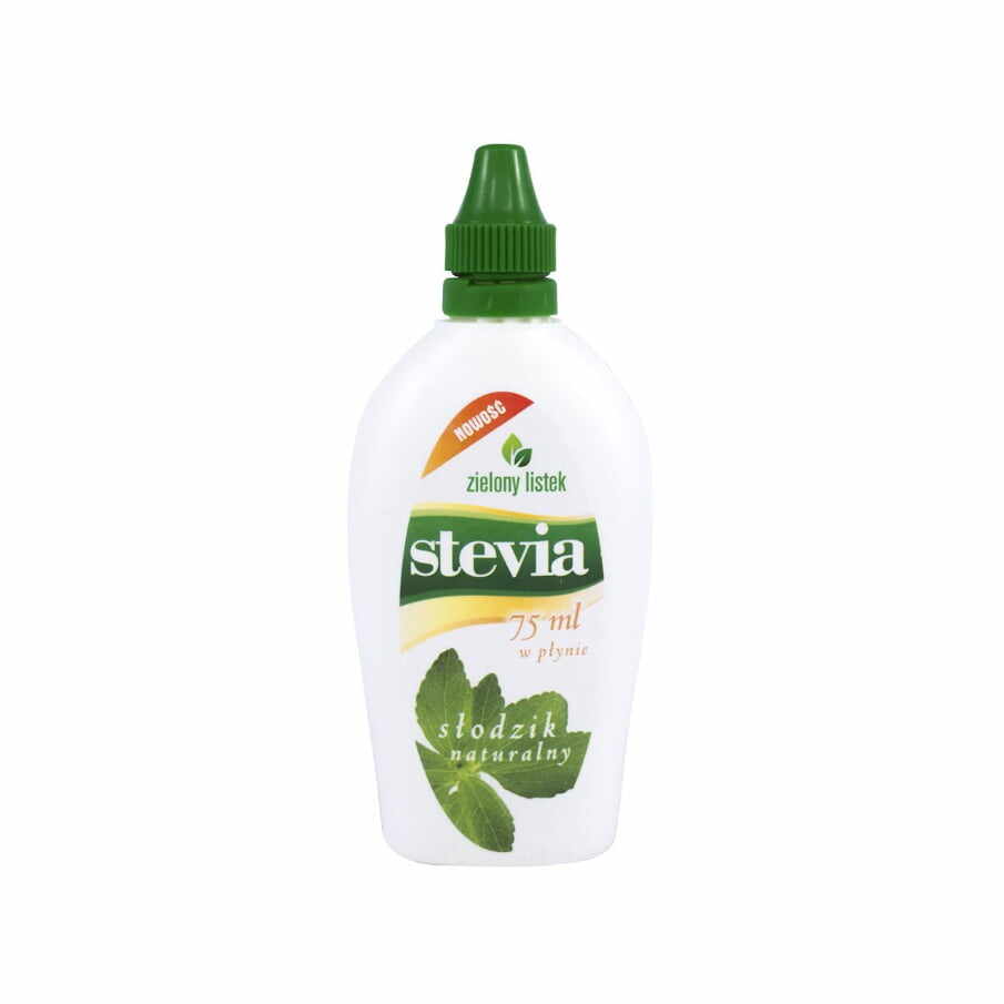 Îndulcitor lichid Stevia 75 ml Zielony Listek