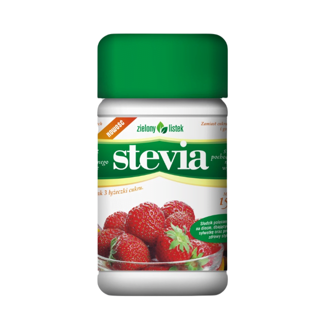 Îndulcitor Stevia pudra 150 g Zielony Listek