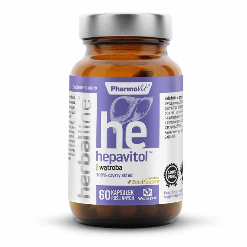 Supliment pentru ficat Hepavitol fara gluten 60 buc. (28,3 G) Pharmovit