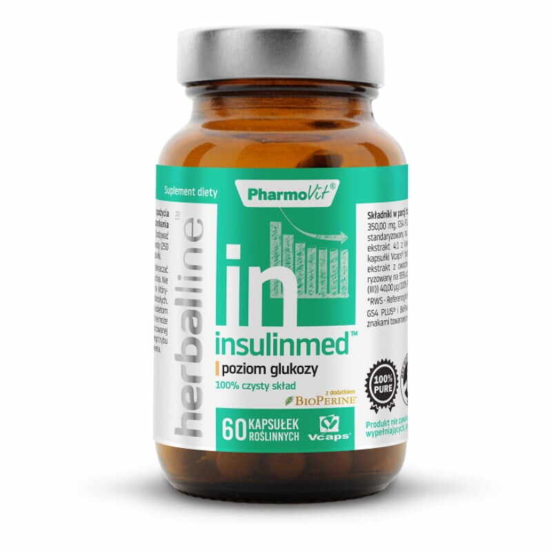 Supliment pentru mentinerea glicemiei Insulinmed™ 60 buc. (28,58 G) Pharmovit