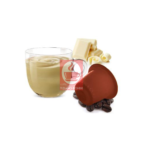 Bonini Cioccolato Bianco 10 capsule ciocolata compatibile Nespresso