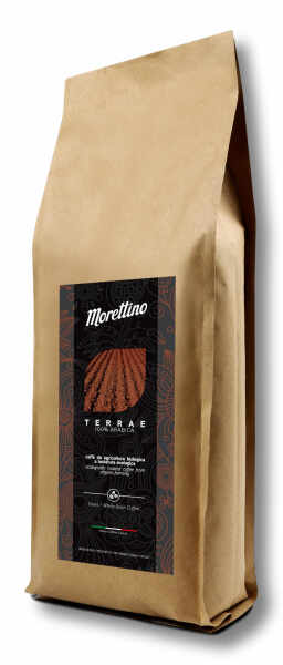 Cafea boabe BIO artizanala Terrae 100% Arabica pachet mare Morettino