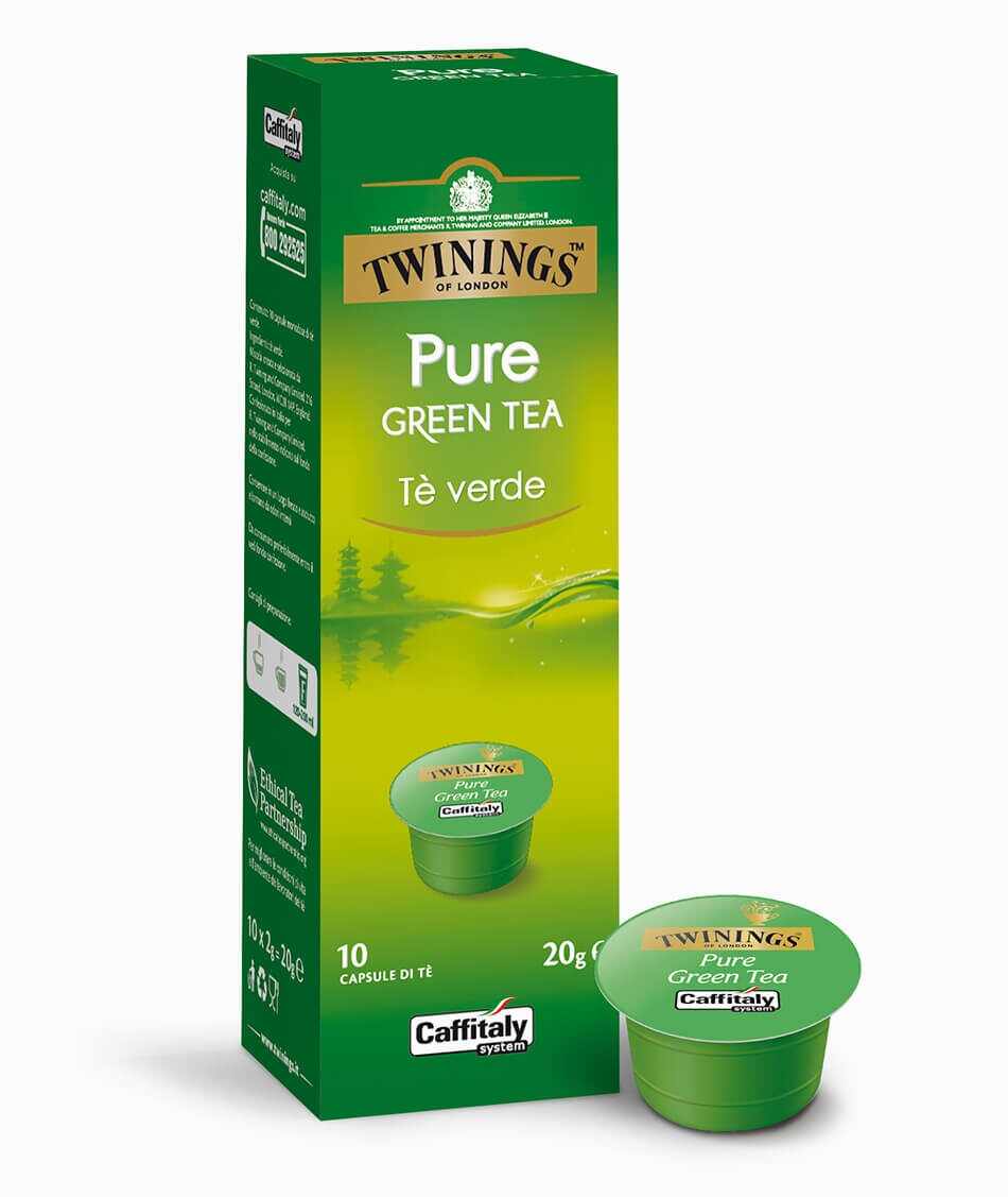 Capsule Caffitaly Twinings Pure Green ceai verde