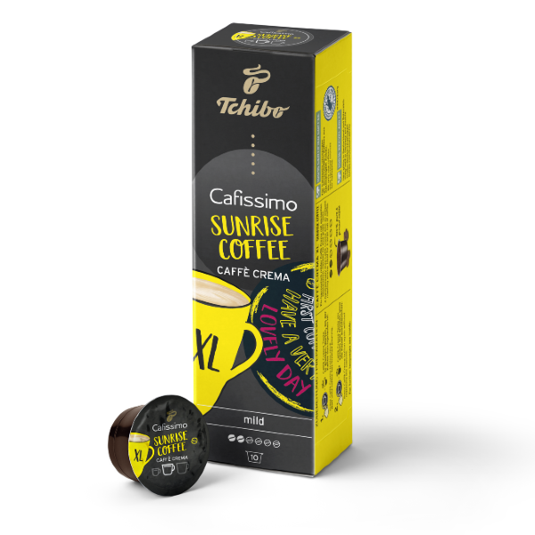 Capsule Tchibo Cafissimo XL Caffe Crema Sunrise Coffee