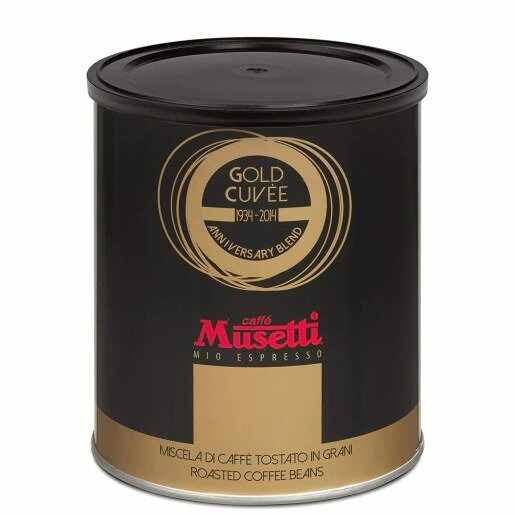Musetti Gold Cuvee cafea boabe 250gr cutie metalica