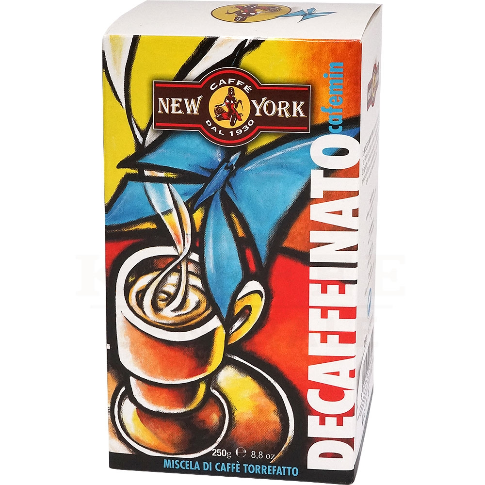 New York Decaffeinato 250gr cafea macinata