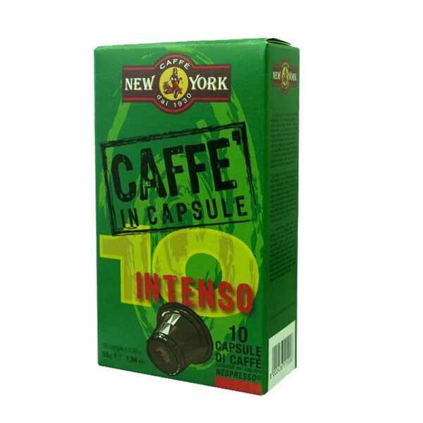New York Intenso 10 capsule compatibile Nespresso