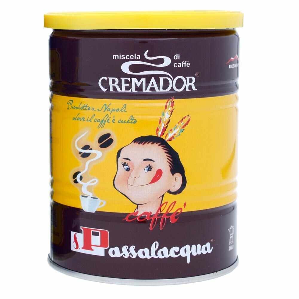 Passalacqua Cremador cafea macinata 250gr cutie metalica