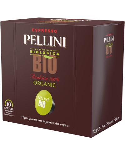 Pellini Bio Organic capsule compatibile Dolce Gusto 10buc