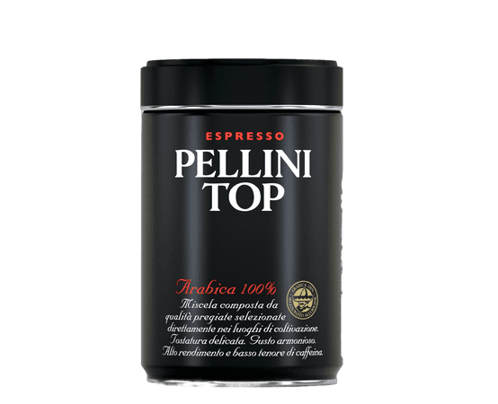 Pellini Top cutie metalica 250gr cafea macinata