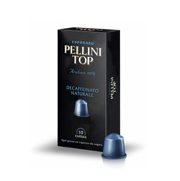 Pellini Top Decaffeinato Naturale 10 capsule compatibile Nespresso