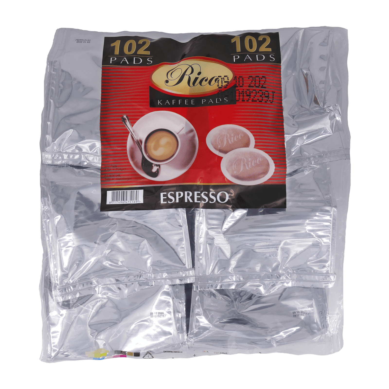 Rico Kaffee Espresso paduri Senseo 102 bucati