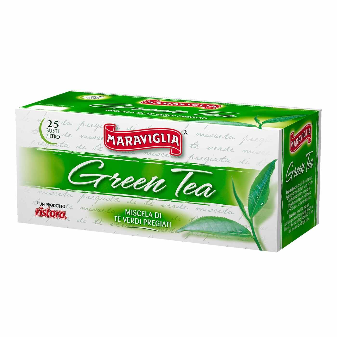 Ristora Maraviglia Green Tea ceai verde 25 plicuri