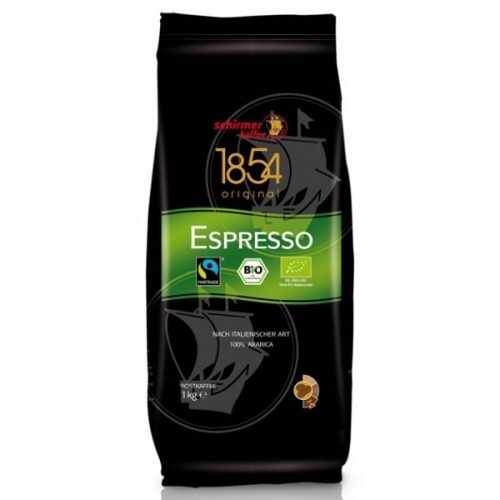 Schirmer 1854 Bio & Fairtrade Epresso 1kg cafea boabe