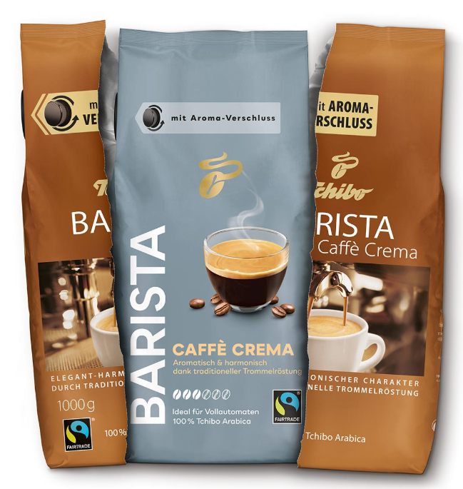 Tchibo Barista Caffe Crema 1kg cafea boabe