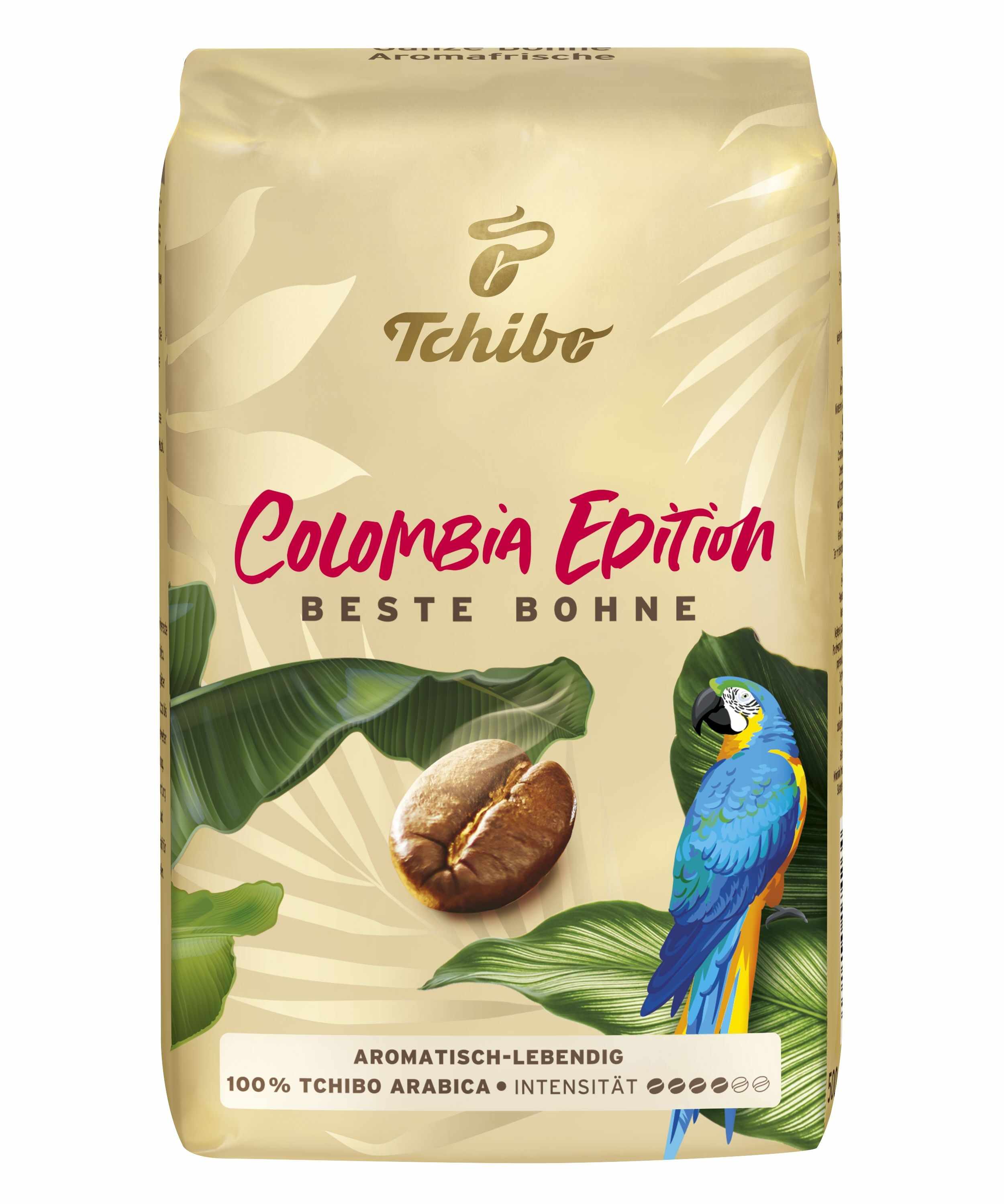 Tchibo Beste Bohne Colombia Edition 500gr cafea boabe