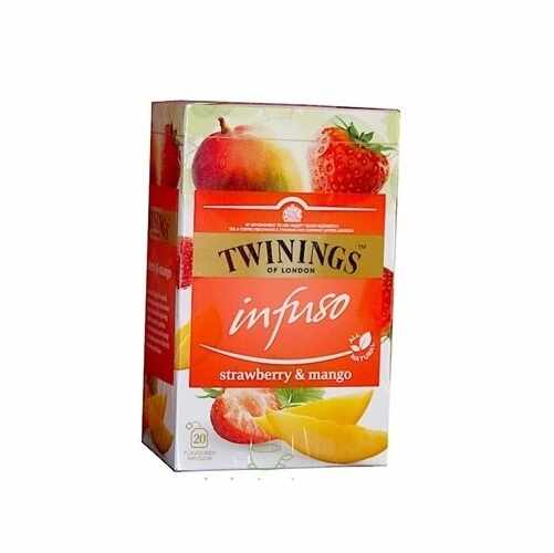Twinings Infuso Strawberry & Mango ceai capsuni si mango