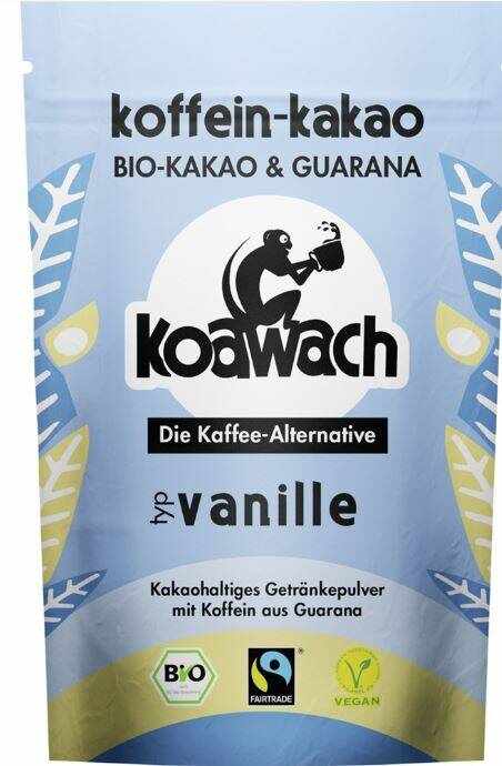 Cacao cu guarana si vanilie Eco-Bio 100g - Koawach