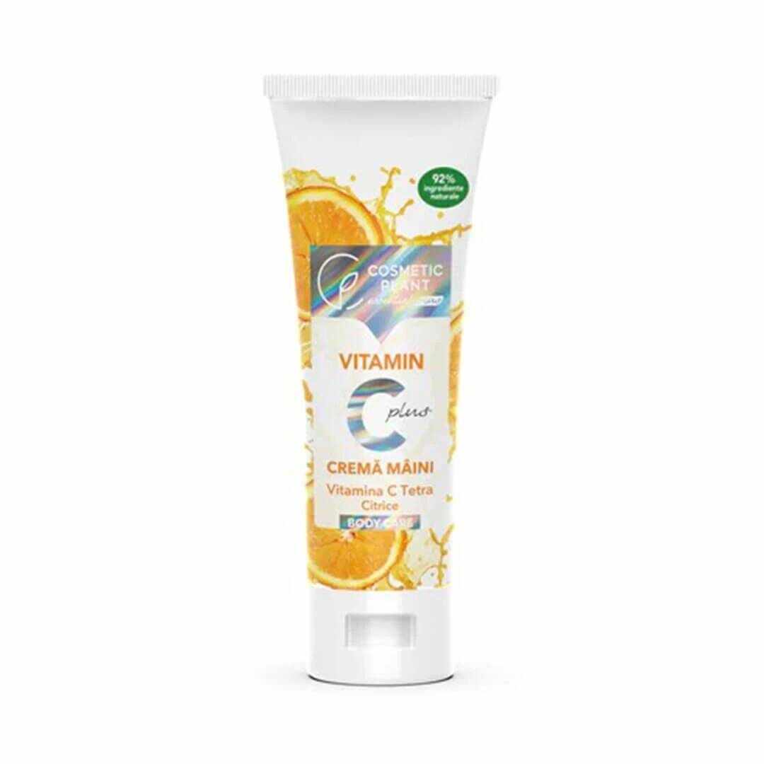 Crema de maini Vitamin C Plus, 75 ml, Cosmetic Plant