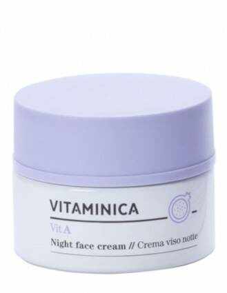 Crema de noapte cu retinol si acid hialuronic, 50 ml, Vitaminica Bioearth