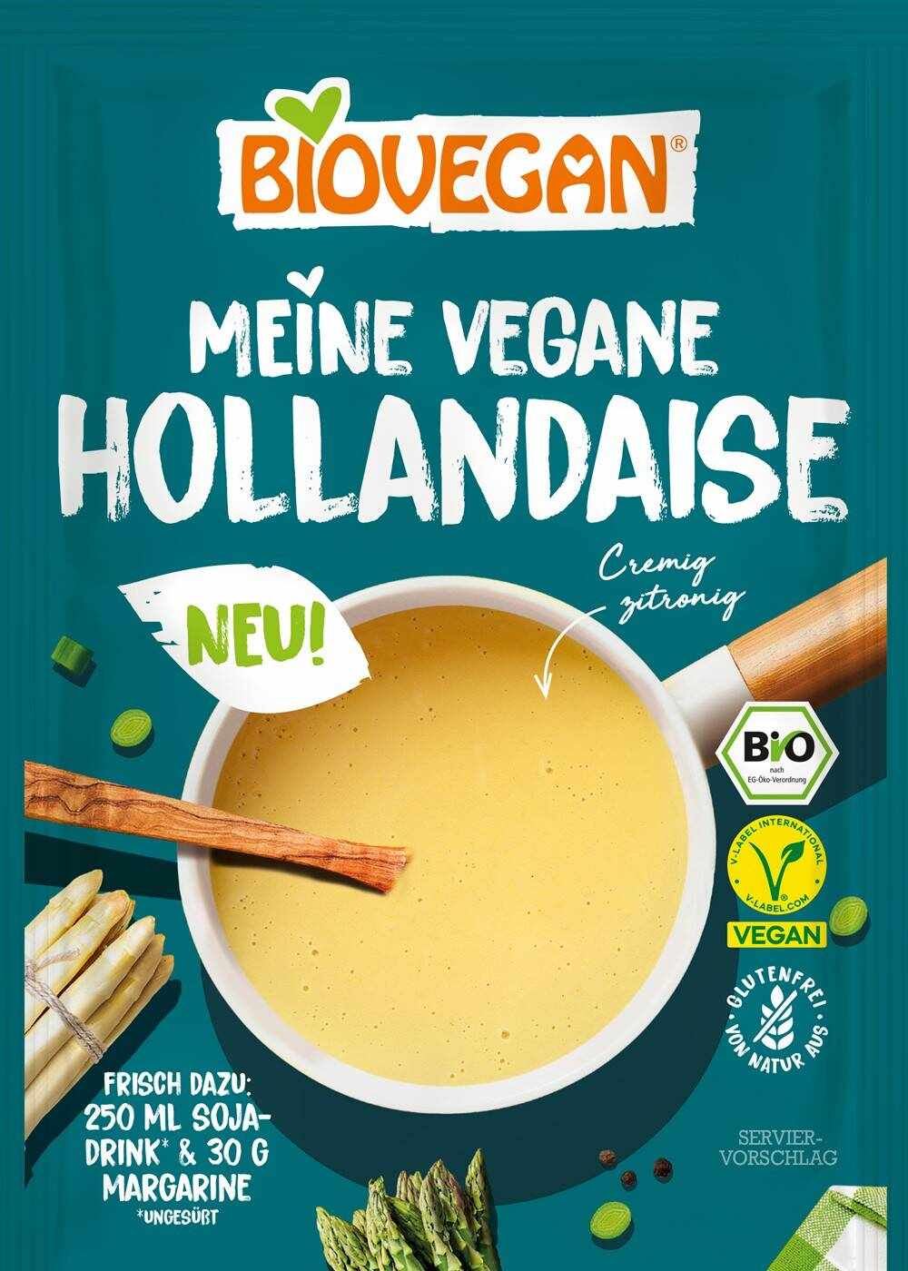 Mix pentru sos olandez, fara gluten, eco-bio, 25 g, Biovegan