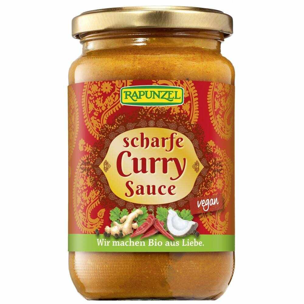 Sos curry iute, vegan, eco-bio, 340 g, Rapunzel
