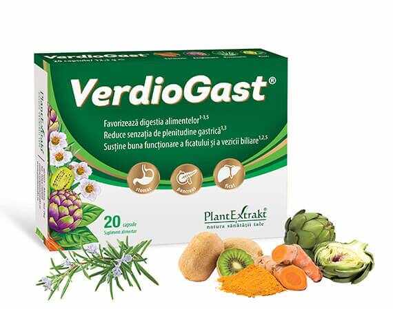 VerdioGast, 20 capsule, PlantExtrakt