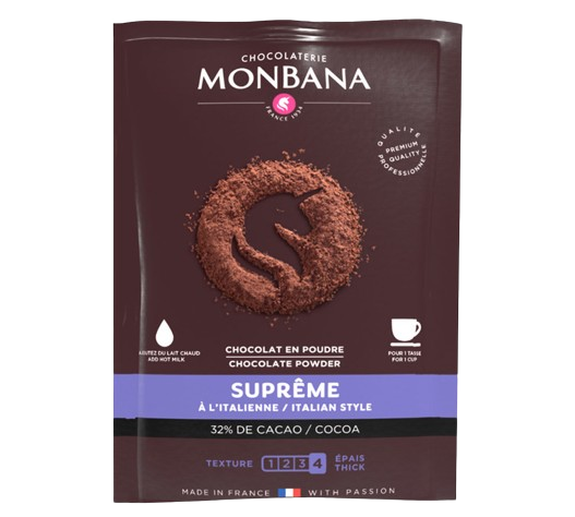 Monbana Supreme de Chocolate Classic ciocolata calda plic 25g