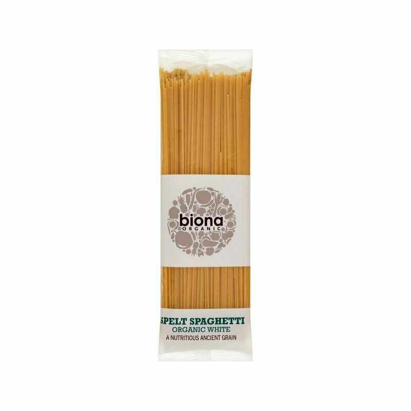 Spaghetti din grau spelta alb eco, 500g, Biona