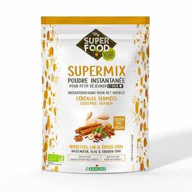 Supermix pentru micul dejun cu alune de padure, eco-bio, 350 g, Germline