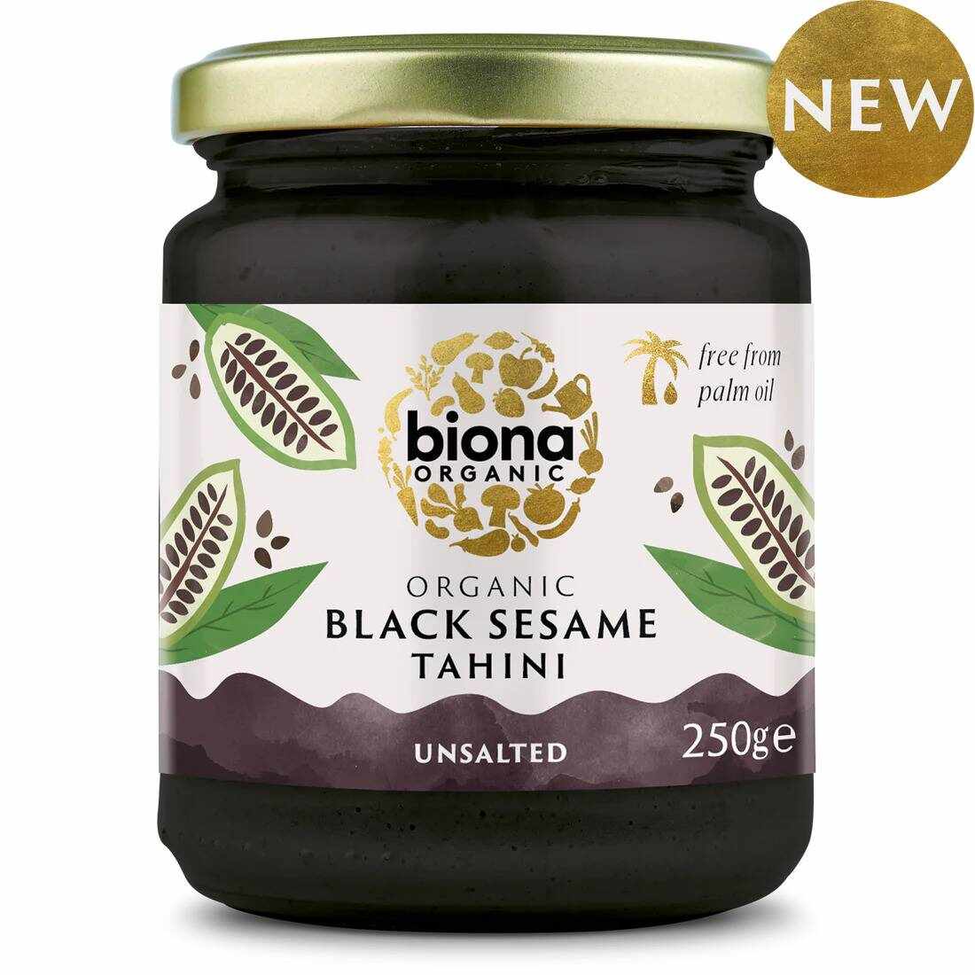 Tahini din susan negru, eco-bio, 250 g, Biona