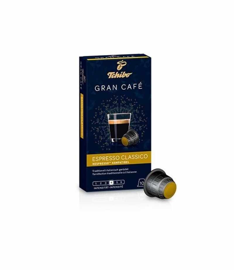 Tchibo Gran Cafe Espresso Classico 10 capsule aluminiu compatibile Nespresso