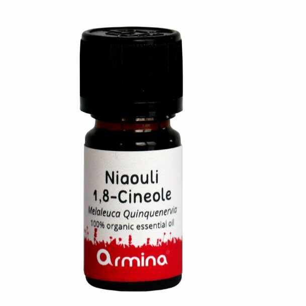 Ulei esential de Niaouli 1.8 Cineol pur, eco-bio, 10 ml, Armina