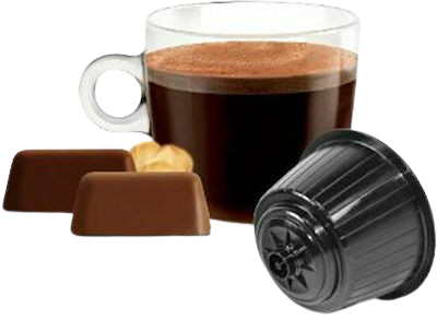 Bonini Gianduia 16 capsule cafea compatibile Dolce Gusto