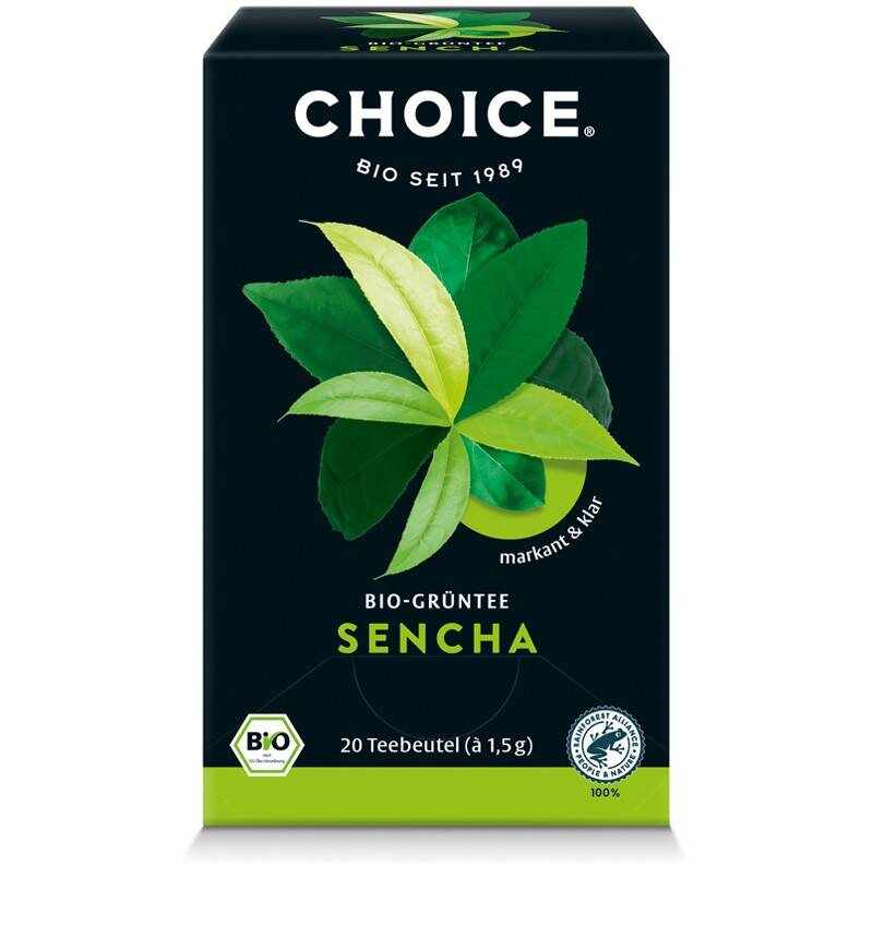 Ceai verde Sencha Eco-Bio 20 pliculete - Choice