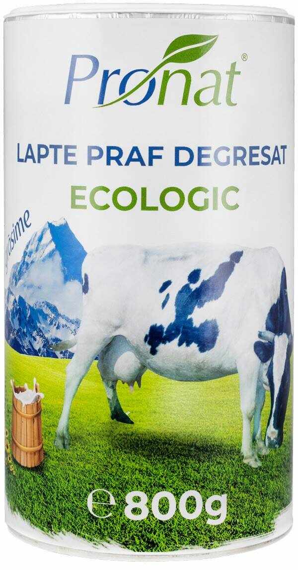 Lapte praf degresat, 1% grasime, 800g - Pronat