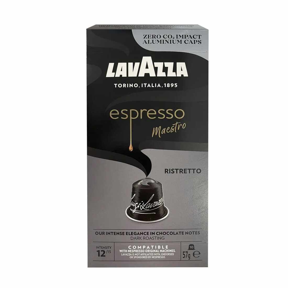 Lavazza Maestro Ristretto capsule compatibile Nespresso 10 buc