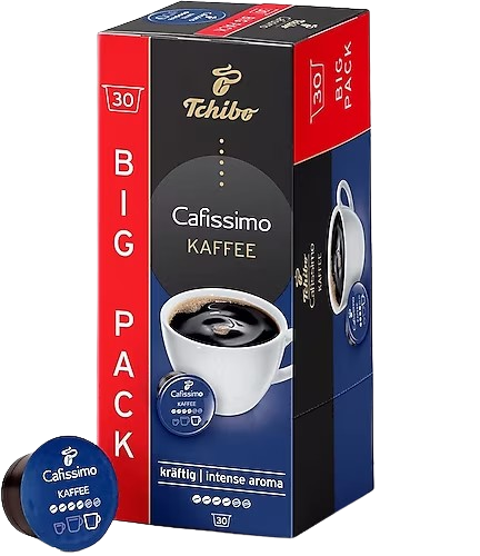 Pachet capsule Tchibo Kaffee Intense (Coffee Intense Aroma) 30 buc.