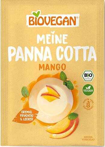 Panna cotta cu mango, eco-bio, 38g - Biovegan