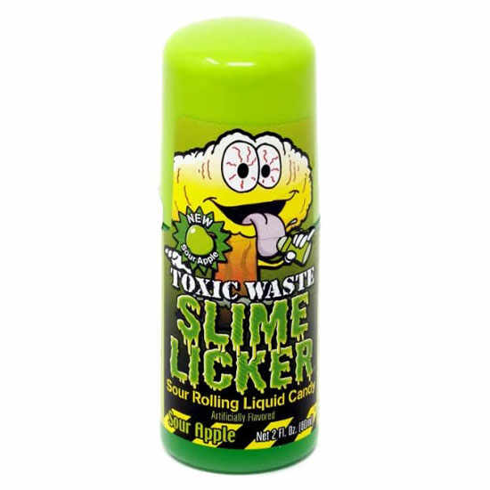 Toxic Waste Slime Licker Sour Apple - cu gust de mere acre 0.06L