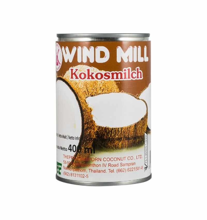 Lapte de cocos, 400ml - Wind Mill
