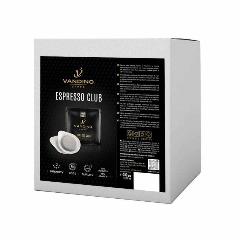 Vandino Espresso Club monodoze ESE 50 buc