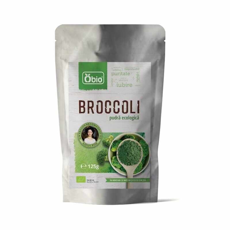 Broccoli pudra bio, 125g - Obio