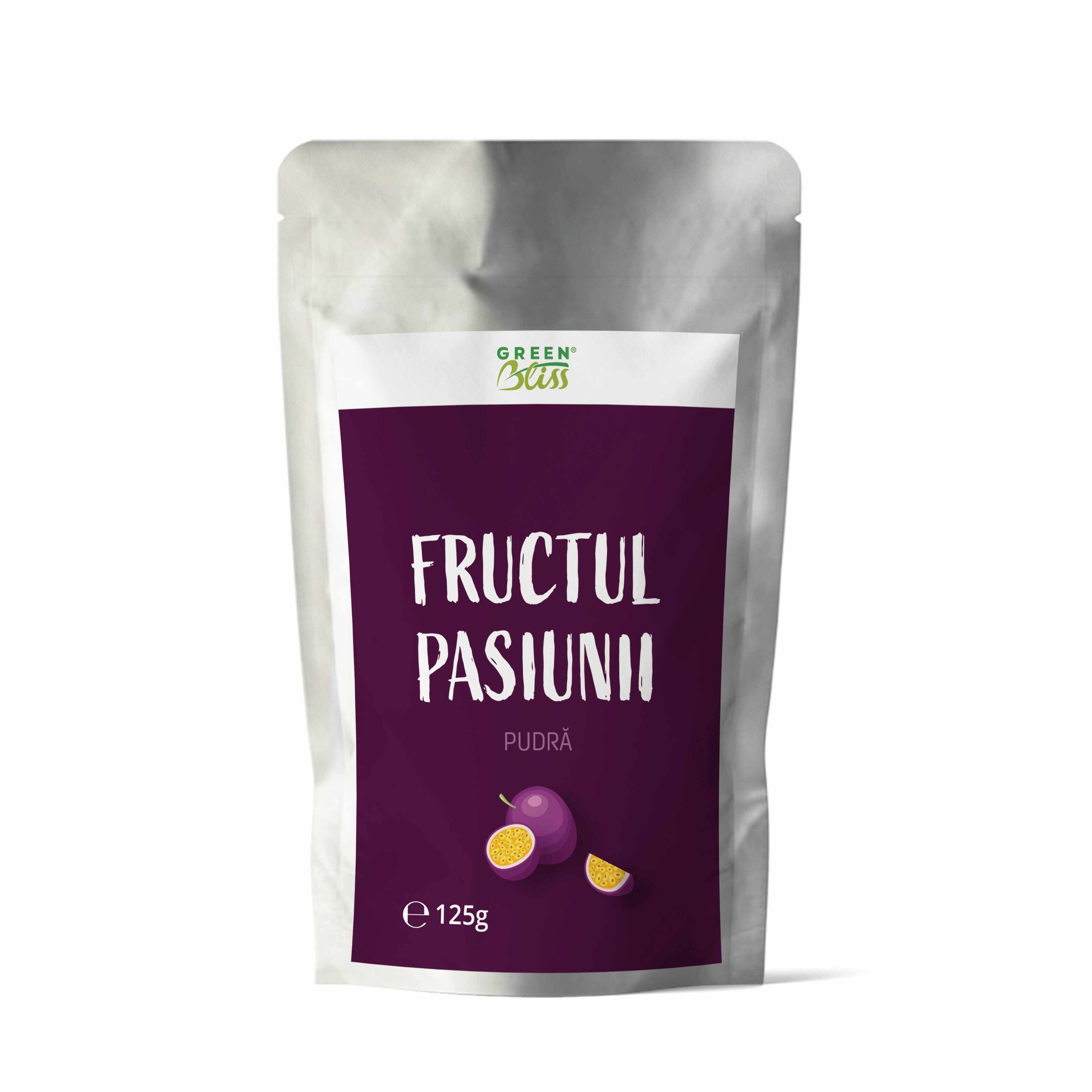 Fructul pasiunii pulbere, 125g - Green Bliss
