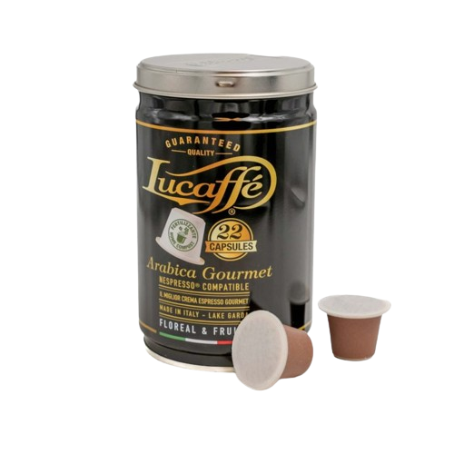 Lucaffe 100% Arabica 22 capsule cafea compatibile Nespresso