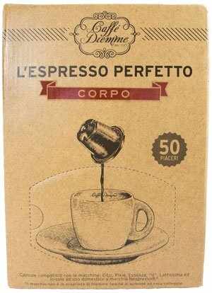 Diemme Corpo 50 capsule cafea compatibile Nespresso