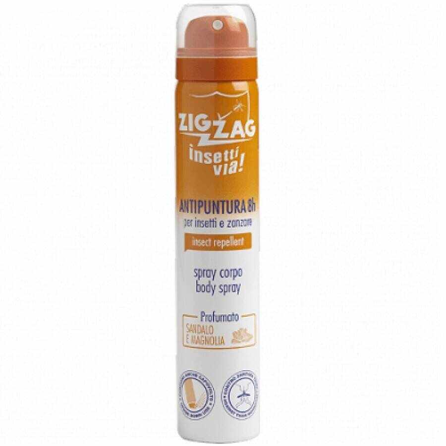 Repelent spray impotriva tantarilor si insectelor cu Santal, 100 ml, Zig Zag