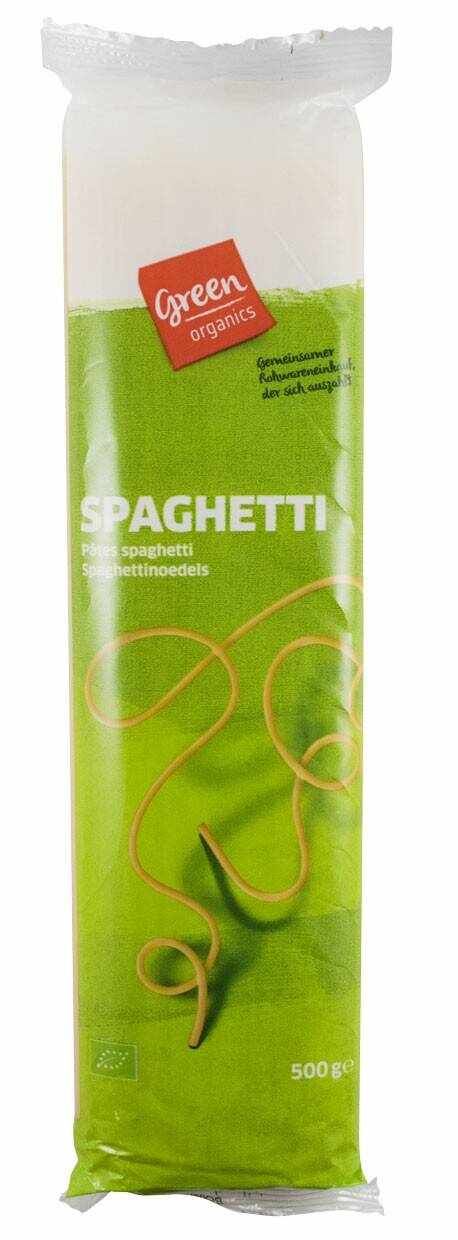 Spaghetti din grau dur Eco-Bio 500g - Green Organics