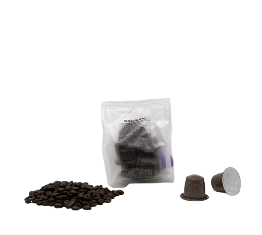 Bonini Cioccolino 10 capsule ciocolata calda compatibile Nespresso